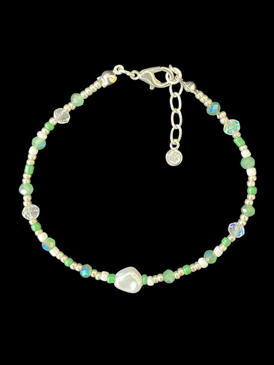 Faux pearl bracelet